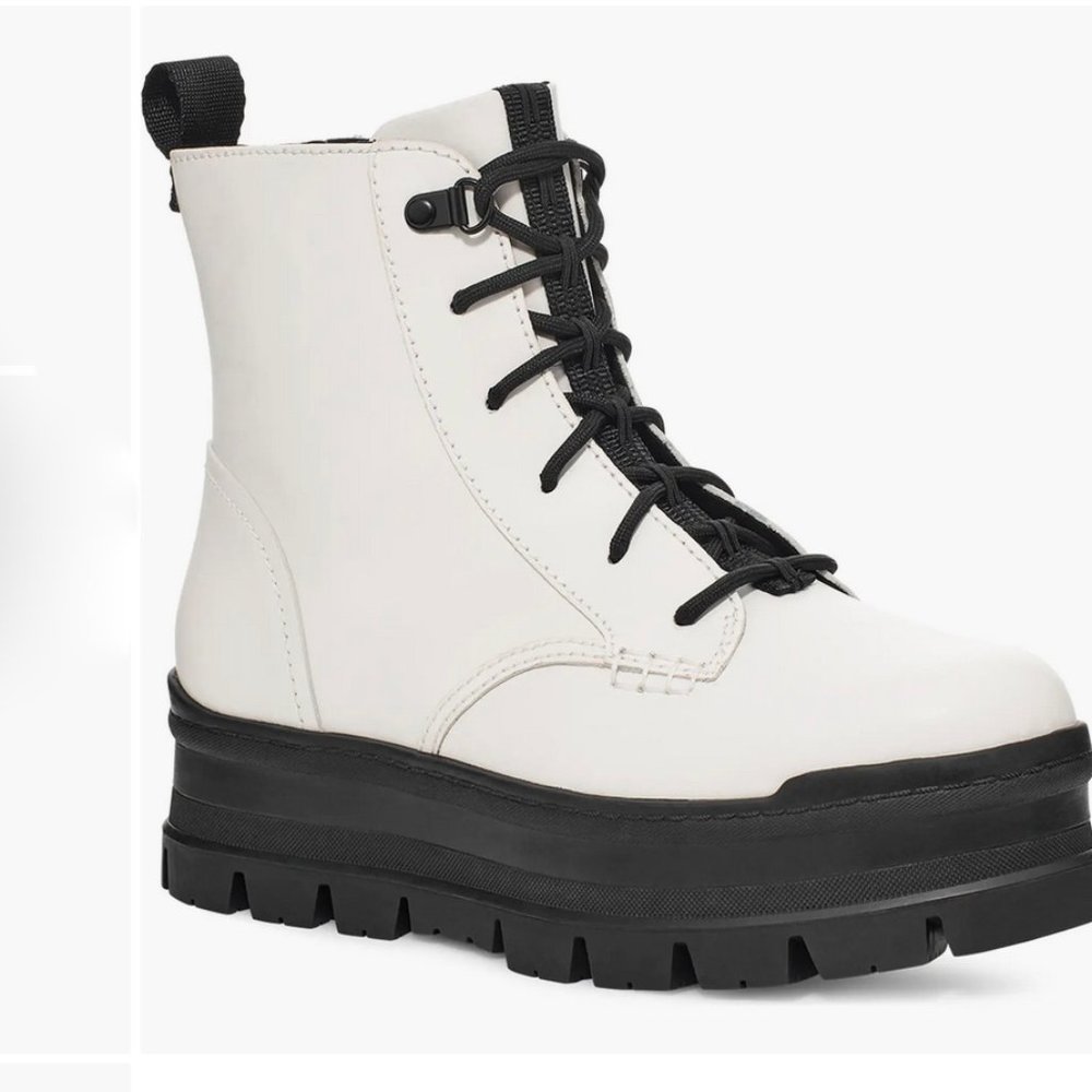Ugg Sidnee Waterproof Platform Lug Combat Boot